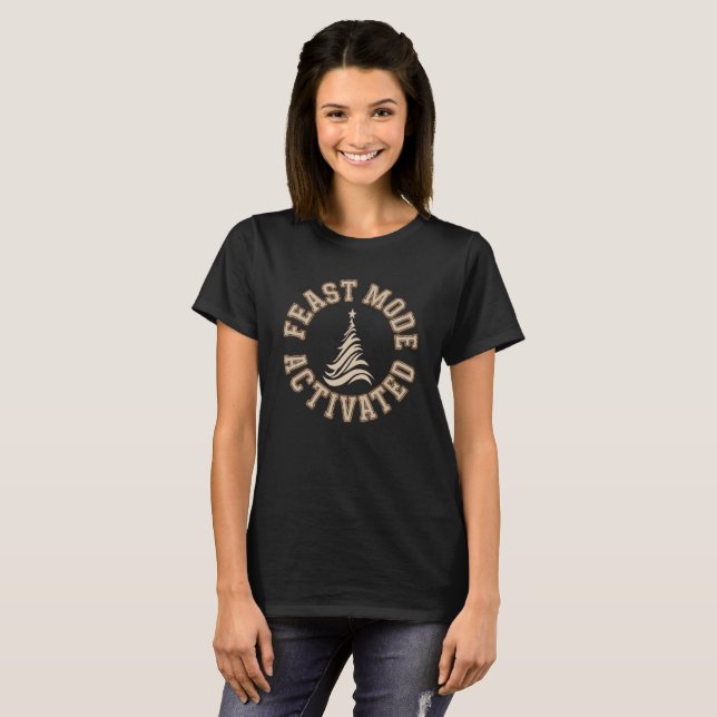 Camiseta Energia Natalina Retrô (Frente Completa)
