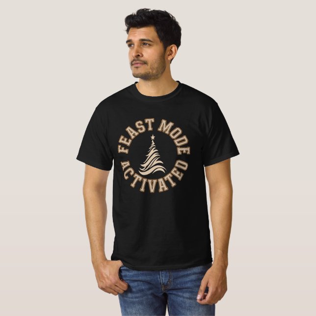Camiseta Energia Natalina Retrô (Frente Completa)