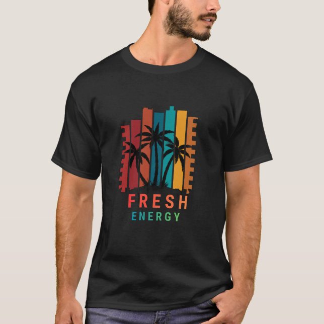 Camiseta Energia Nova – Motivação Moderna (Frente)