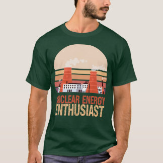Camiseta Energia Nuclear Entusiasta Potência Atom 1