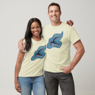 Camiseta Energia orgânica da T-Ioga dos homens
