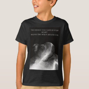 Camiseta Energia Positiva em seu Coração