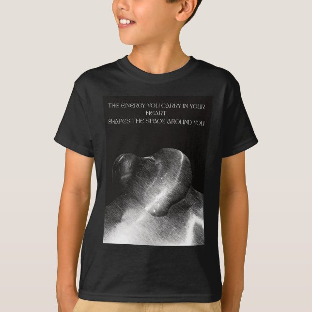 Camiseta Energia Positiva em seu Coração (Frente)