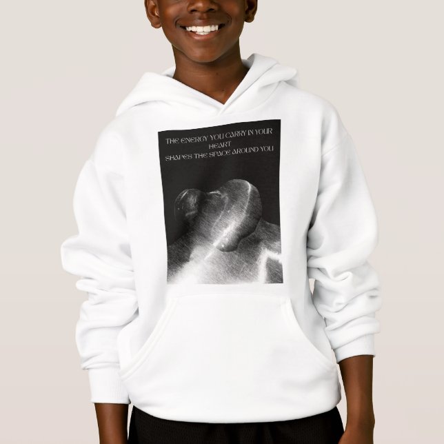 Camiseta Energia Positiva em seu Coração (Frente)