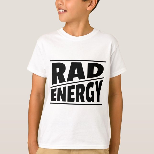 CAMISETA ENERGIA RAD (Frente)