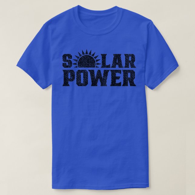 Camiseta Energia solar 12 (Frente do Design)