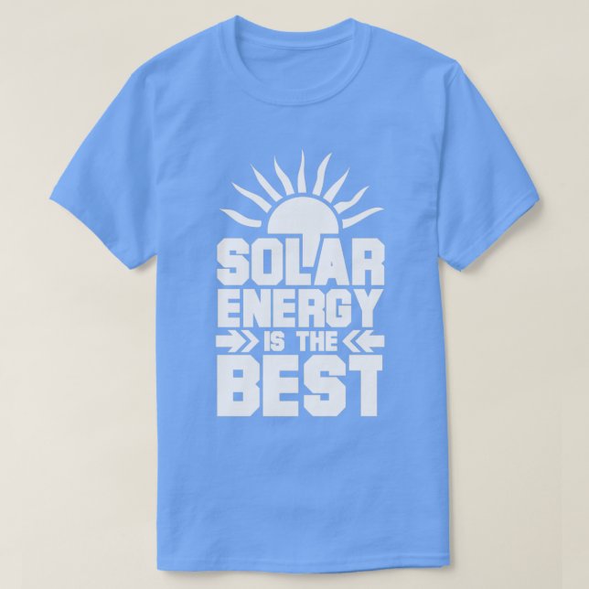 Camiseta energia solar 23 (Frente do Design)