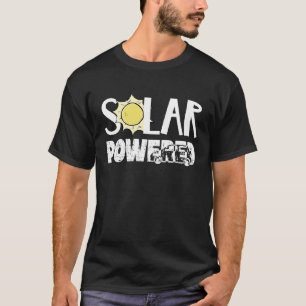 Camiseta Energia Solar Acionada Transforma Clima Fotovoltai