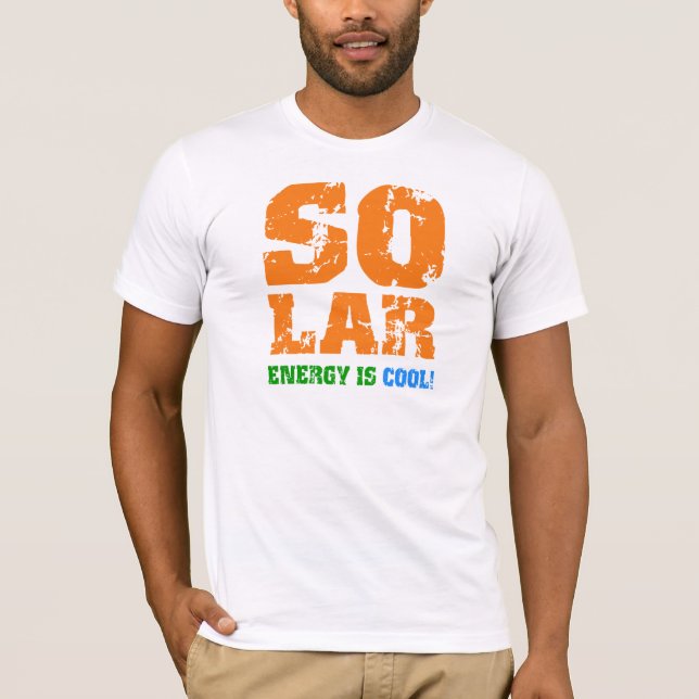 Camiseta Energia solar legal (Frente)
