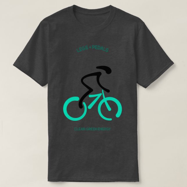 Camiseta Energia verde limpa 1 (Frente do Design)