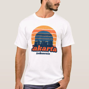 Camiseta energia vibrante de Jacarta, Indonésia