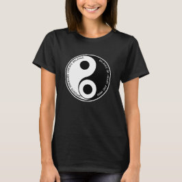 Camiseta Energias Opostas, Balança de Crio Yin Yang