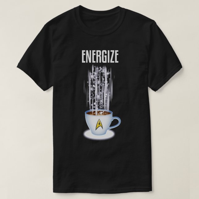 Camiseta Energize (Frente do Design)