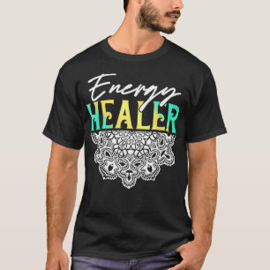 Camiseta Energy Healer Reiki Master Yoga Chakra Japonês