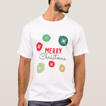 Enfeite de flocos de neve de Natal alegre