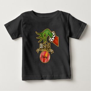 Camiseta Enfeite de Papagaio com Laço de Leopardo Personali