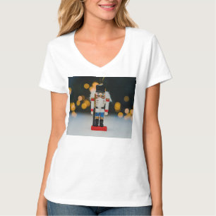 Camiseta Enfeite natalino clássico quebra-nozes do Slippery
