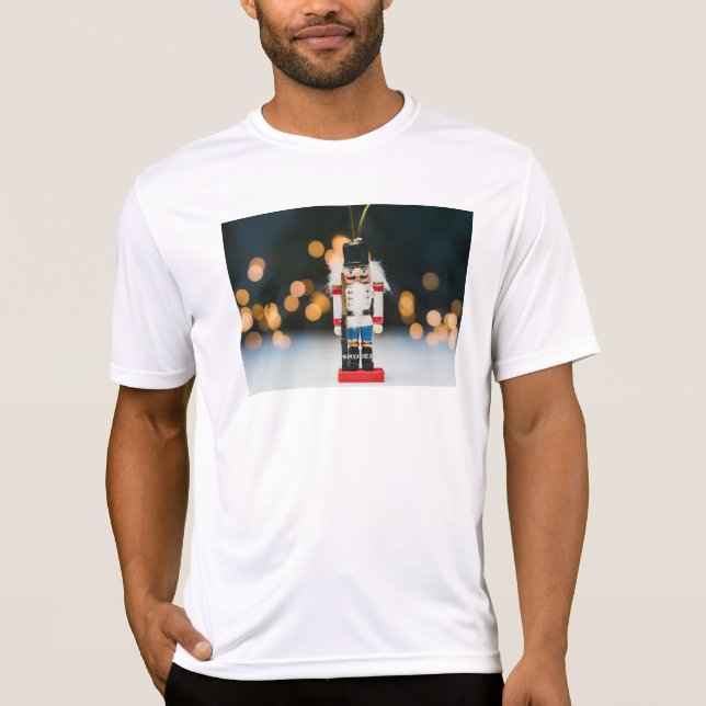 Camiseta Enfeite natalino quebra-nozes clássico do Slippery (Frente)