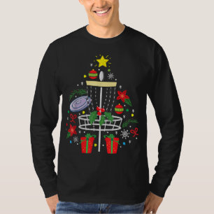 Camiseta Enfeites de natal de Golf de Disco, Árvore Funny G