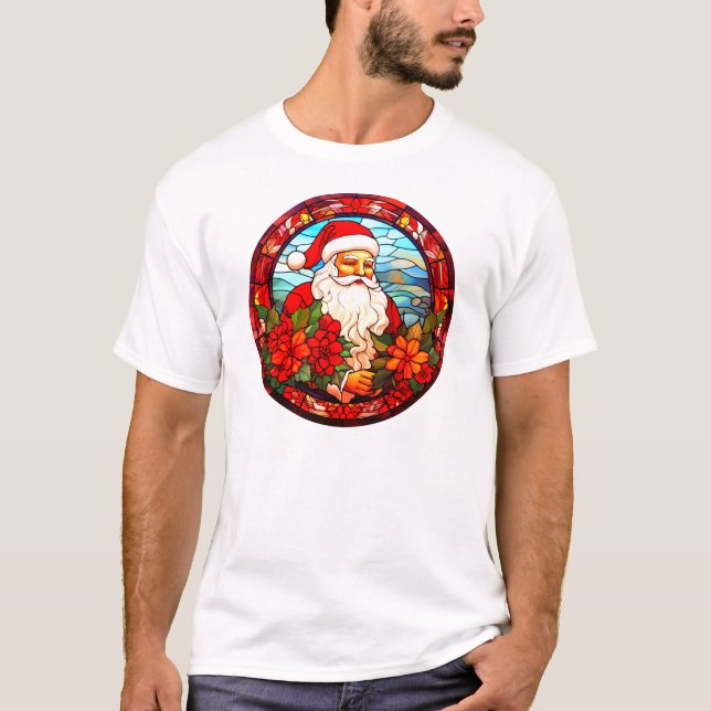Camiseta Enfeites de natal De Vidro Estreitado-67679 (Frente)
