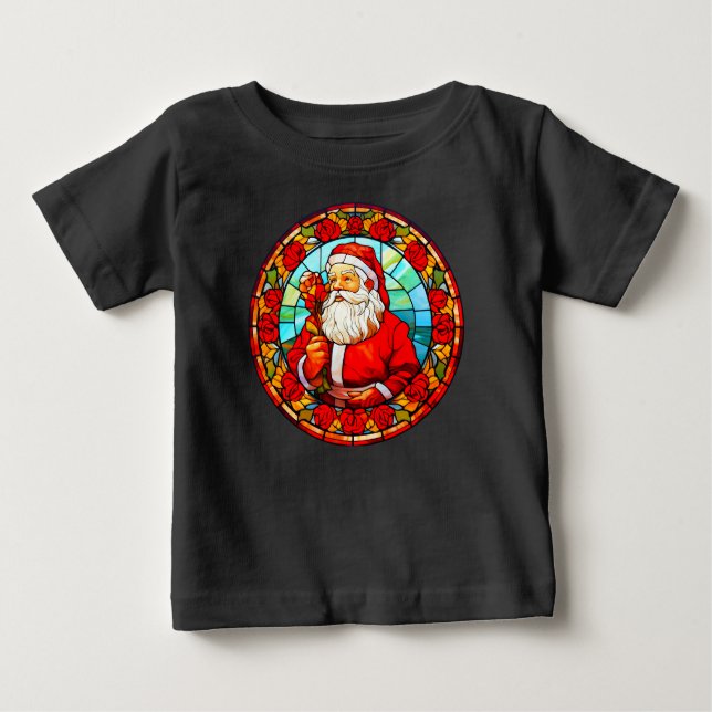 Camiseta Enfeites de natal De Vidro Estreitado-67680 (Frente)