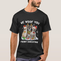 Enfeites de natal engraçadas do Woofmas Chihuahua
