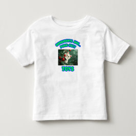Camiseta Enfeites São Brinquedos Perfeitos para Gatos Natal