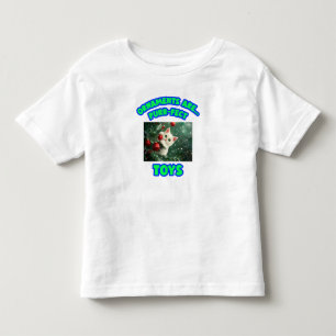 Camiseta Enfeites São Brinquedos Perfeitos para Gatos Natal