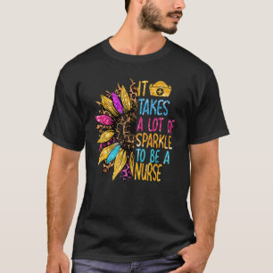 Camiseta Enfermagem de girassol