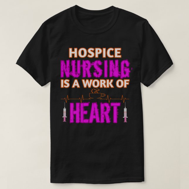 Camiseta Enfermagem de Hospital É Trabalho de Enfermeira do (Frente do Design)