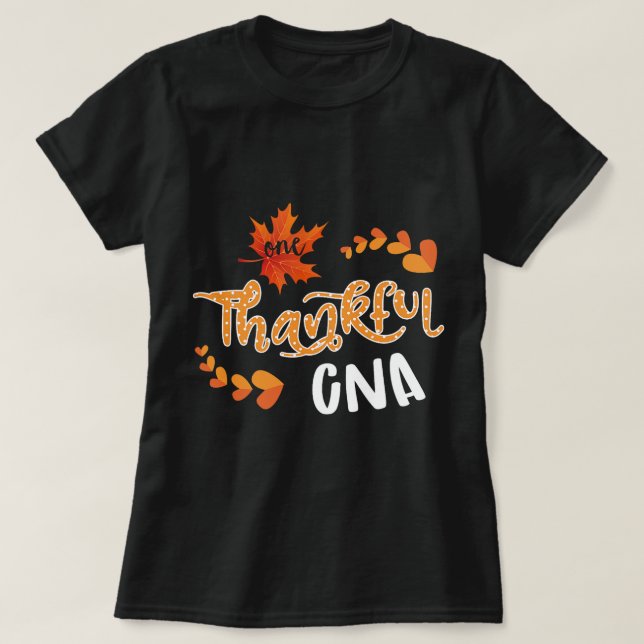 Camiseta Enfermagem de um assistente de enfermagem certific (Frente do Design)