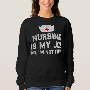 Camiseta Enfermagem é minha enfermeira de trabalho April Fo