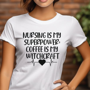 Camiseta Enfermagem É O Meu Superpoder