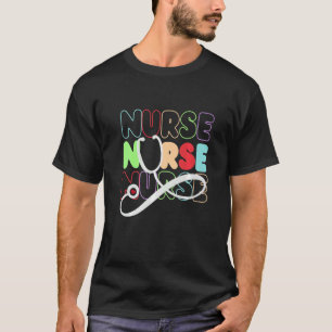 Camiseta Enfermagem Enfermeira Registrada Enfermeira Colori