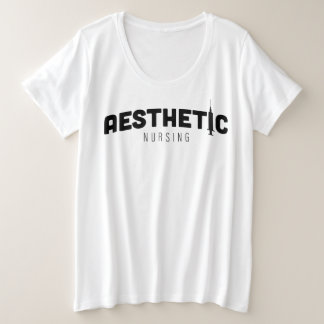 Camiseta Enfermagem estética em lágrimas pretas para enferm