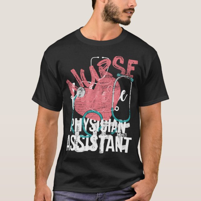Camiseta Enfermagem Estetoscópio Hospital Oferece Enfermeir (Frente)