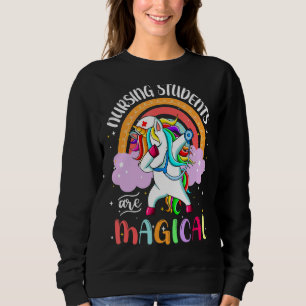 Camiseta Enfermagem Estudantes Enfermagem Mágica Unicorn Ra