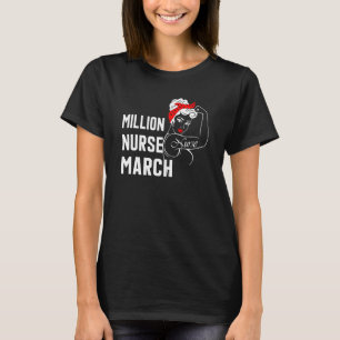 Camiseta Enfermagem Milhões de Enfermeiros Março de 2022