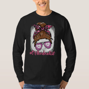 Camiseta Enfermagem Ortodontista Para Mulheres Enfermeiras
