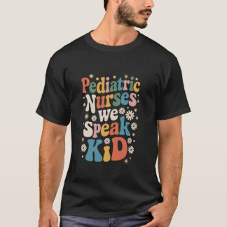 Camiseta Enfermagem Pediátrica Design de Enfermeira Pediátr