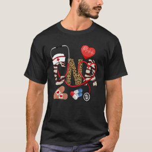 Camiseta Enfermeira Adjunta Semana de Enfermeira-Leopardo S