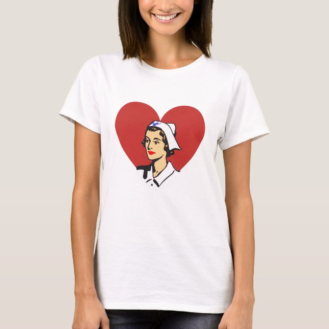 Camiseta Enfermeira amor (Frente)