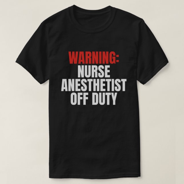 Camiseta Enfermeira Anestesista (Frente do Design)