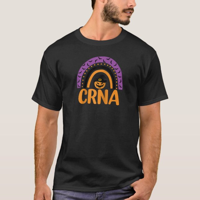 Camiseta Enfermeira Anestesista Registrada Certificada CRNA (Frente)