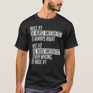 Camiseta Enfermeira Anestesista Roupa Cute Anestesistas Des