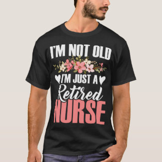 Camiseta Enfermeira Aposentada Aposentadoria de Enfermagem 