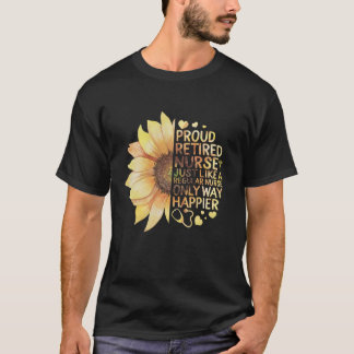 Camiseta Enfermeira aposentada, aposentadoria normal de óci