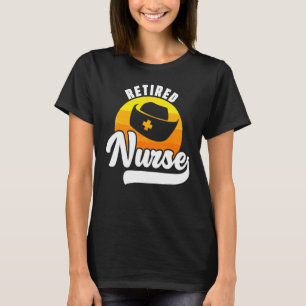 Camiseta Enfermeira aposentada Enfermando Medicina de Saúde