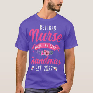 Camiseta Enfermeira aposentada faz o melhor reformado de vo