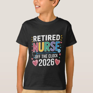 Camiseta Enfermeira Aposentada Fora do Horário 2026 Escola